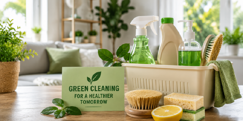benefits of green cleaning products